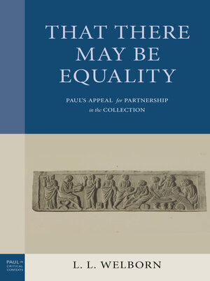 cover image of That There May Be Equality